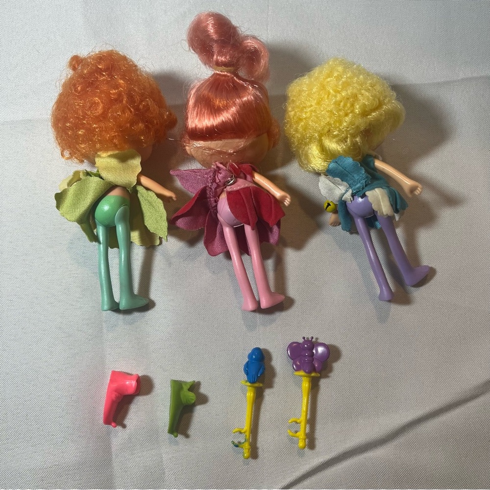 1983 Herself the Elf Dolls Lot of 3 w/ Accessories – Mattel Vintage 5.5” *READ* - Picture 3 of 5